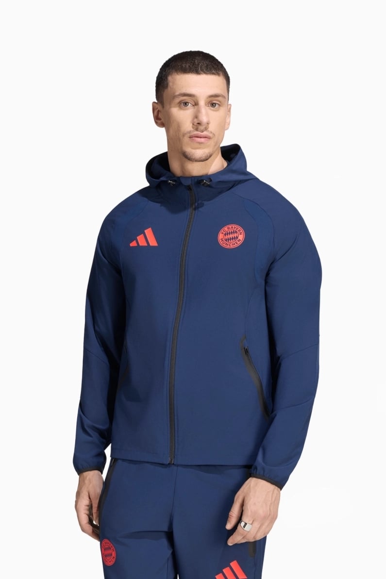 Jachetă adidas FC Bayern 26/27 Tiro Travel - Albastru Marin