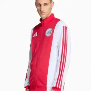 Bluză adidas Ajax Amsterdam 26/27 DNA - Alb, Roșu