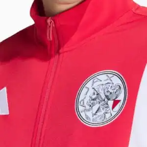 Bluză adidas Ajax Amsterdam 26/27 DNA - Alb, Roșu (PSH-KG2615-P) Hanorace
