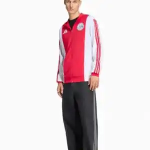 Bluză adidas Ajax Amsterdam 26/27 DNA - Alb, Roșu (PSH-KG2615-P) Hanorace