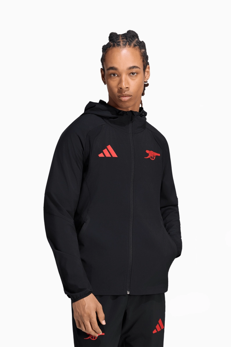 Jachetă adidas Arsenal FC 26/27 Tiro Travel - Negru