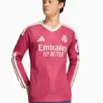 Tricou cu maneci lungi adidas Real Madrid 26/27 Treilea Replica - Roz (PSH-KH1275-P) Tricouri