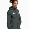 Jachetă adidas Manchester United 26/27 Tiro Travel - Verde (PSH-KH4808-P) Jachete
