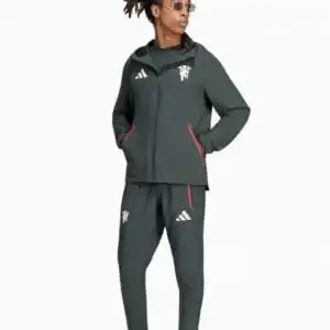 Jachetă adidas Manchester United 26/27 Tiro Travel - Verde (PSH-KH4808-P) Jachete