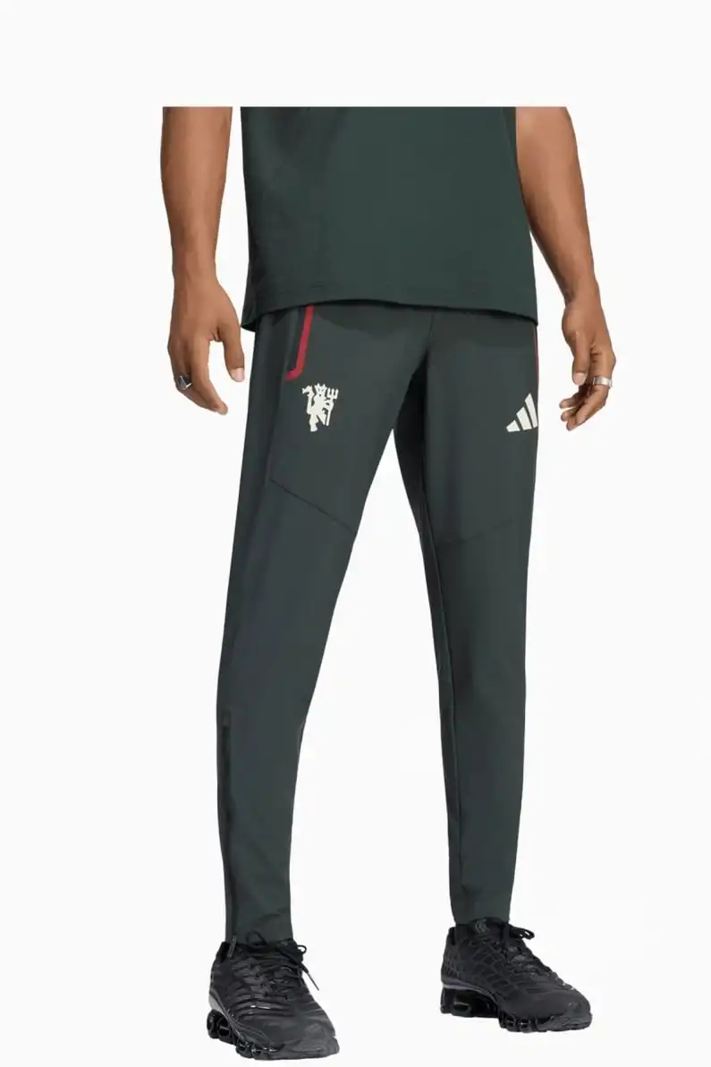 Pantaloni adidas Manchester United 26/27 Tiro Tech - Verde (PSH-KH4809-P) Pantaloni / Pantaloni scurți