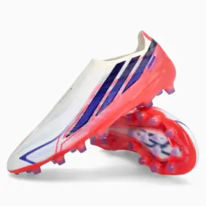 Ghete de fotbal adidas F50 Pro Hyperfast LL AG - Alb