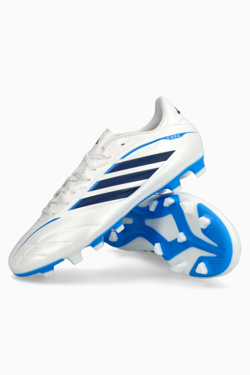 Ghete de fotbal adidas Copa Pure IV Club FG/MG Junior - Alb