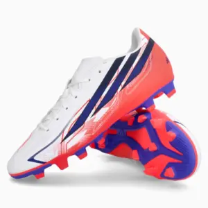 Ghete de fotbal adidas F50 Club Hyperfast FG/MG - Alb