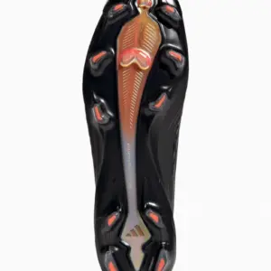 Ghete de fotbal adidas F50 Elite Hyperfast L-TECH FG - Negru (PSH-KK4192-P) Adidas F50, adidas Leather Tech, Ghete Elite / Profesionale, Ghete pentru iarbă