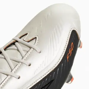 Ghete de fotbal adidas F50 Elite Hyperfast L-TECH FG - Negru (PSH-KK4192-P) Adidas F50, adidas Leather Tech, Ghete Elite / Profesionale, Ghete pentru iarbă