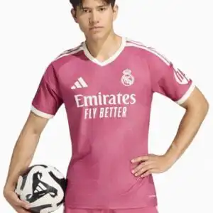 Tricou adidas Real Madrid 26/27 Treilea Authentic - Roz (PSH-KQ6946-P) Tricouri