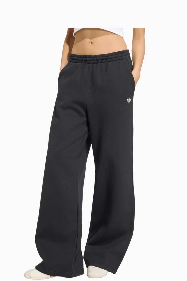 Pantaloni adidas Essentials Wide Leg pentru femei - Negru