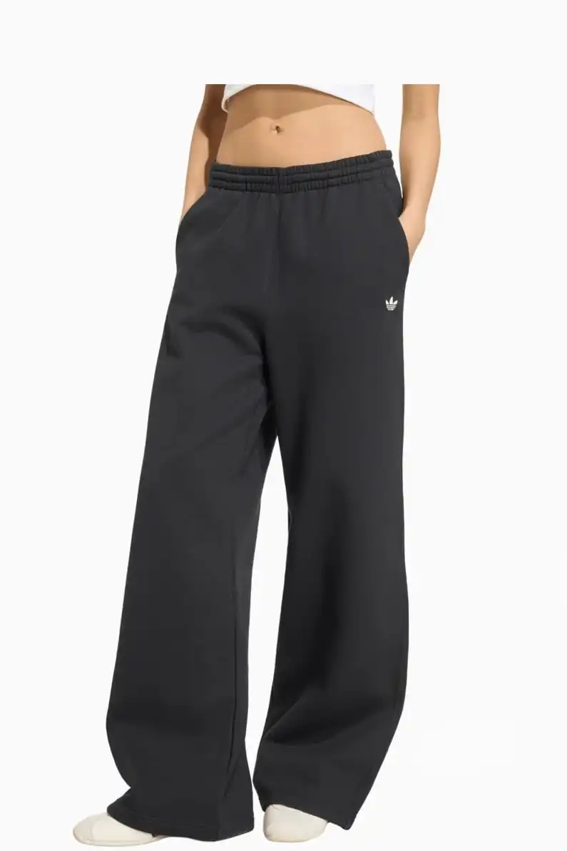 Pantaloni adidas Essentials Wide Leg pentru femei - Negru