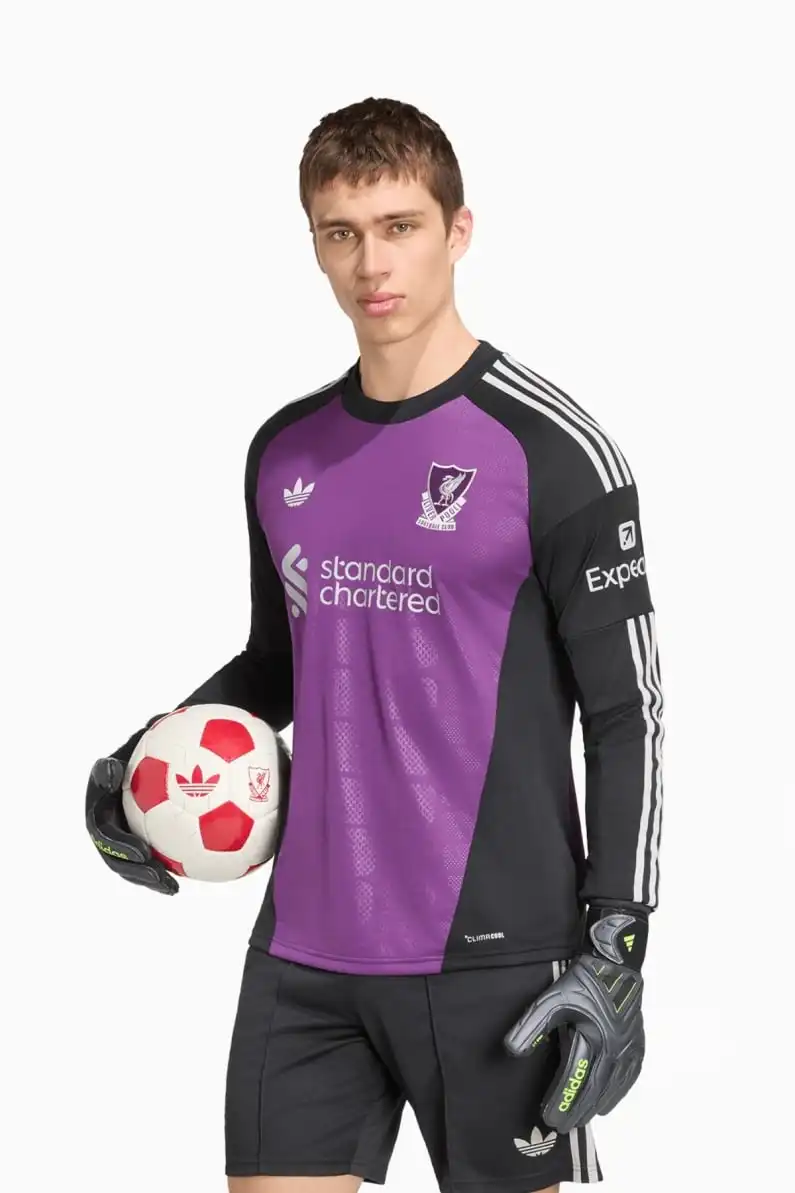 Tricou adidas Originals Liverpool FC 26/27 Away Goalkeeper Replica - Violet