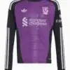 Tricou adidas Originals Liverpool FC 26/27 Away Goalkeeper Replica Junior - Violet (PSH-KT2083-P) Tricouri