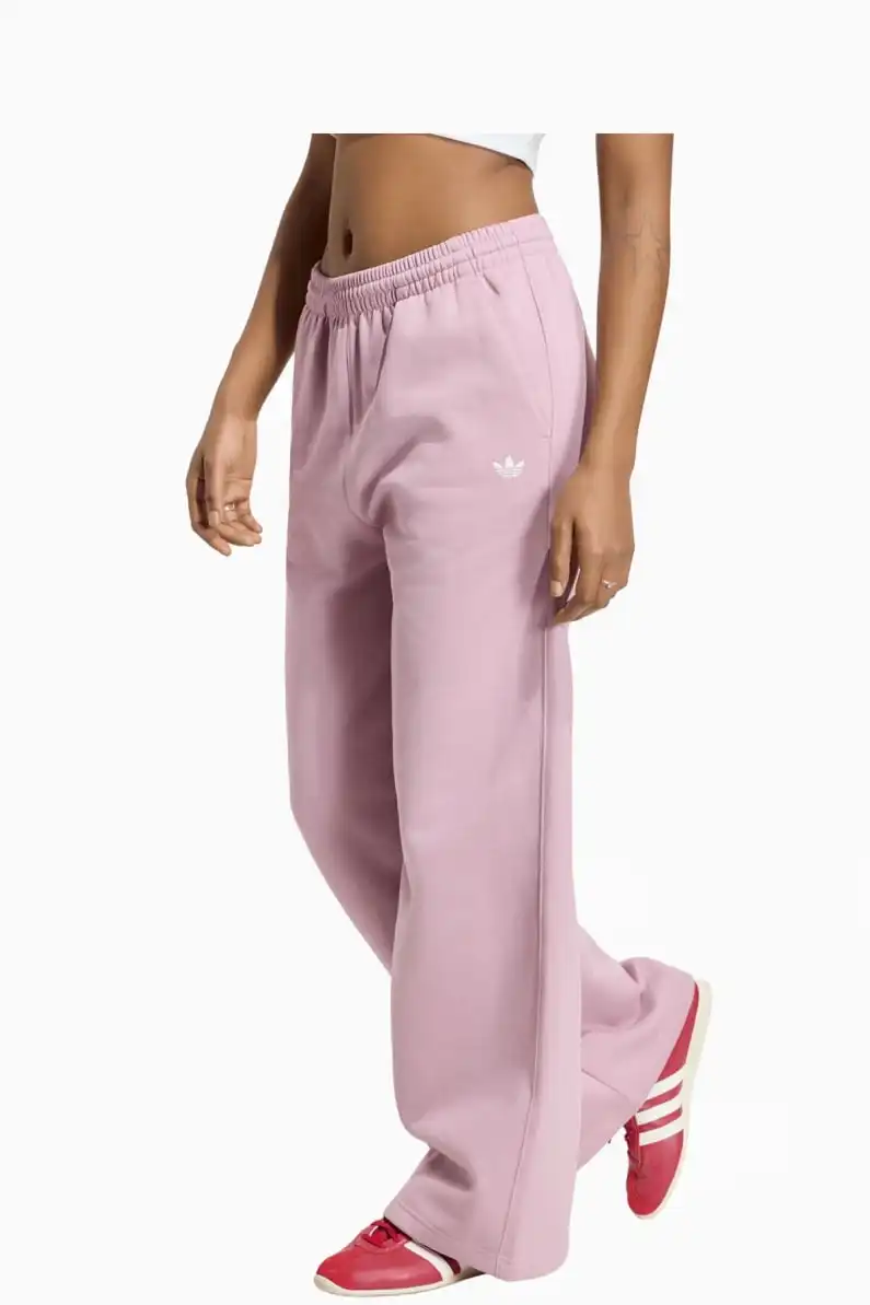 Pantaloni adidas Essentials Wide Leg pentru femei - Roz
