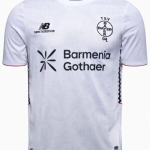 Tricou New Balance Bayer 04 Leverkusen 26/27 Treilea Replica - Alb
