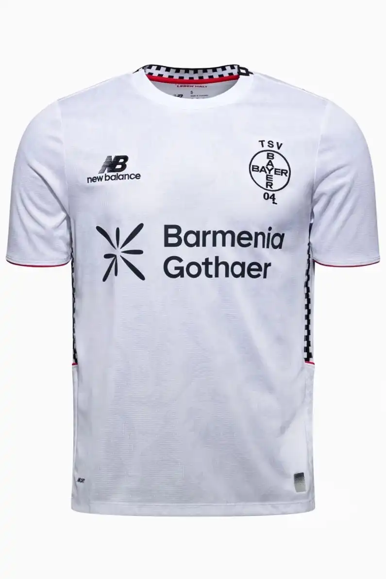 Tricou New Balance Bayer 04 Leverkusen 26/27 Treilea Replica - Alb