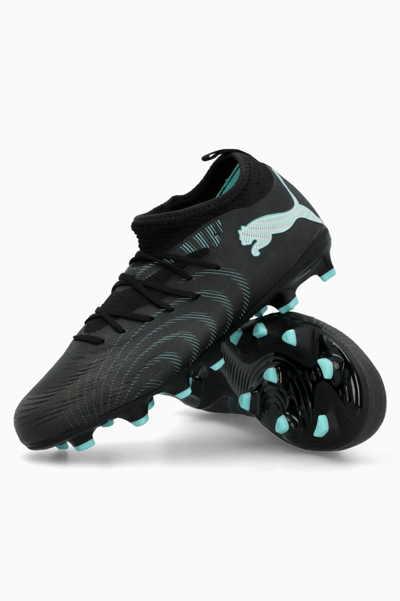 Ghete de fotbal Puma Future 9 Match FG/AG Junior - Negru