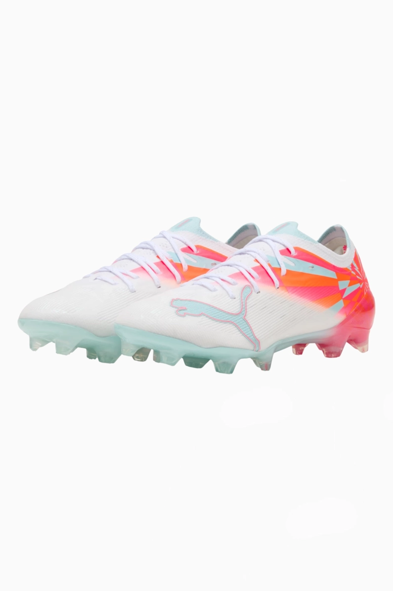 Ghete de fotbal Puma Ultra Nitro 7 Ultimate FG pentru femei - Alb