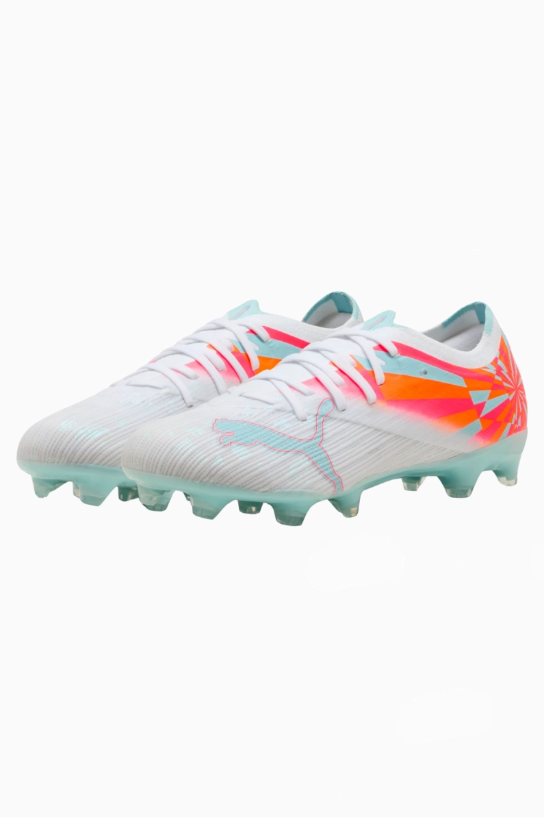 Ghete de fotbal Puma Ultra Nitro 7 Match FG/AG pentru femei - Alb