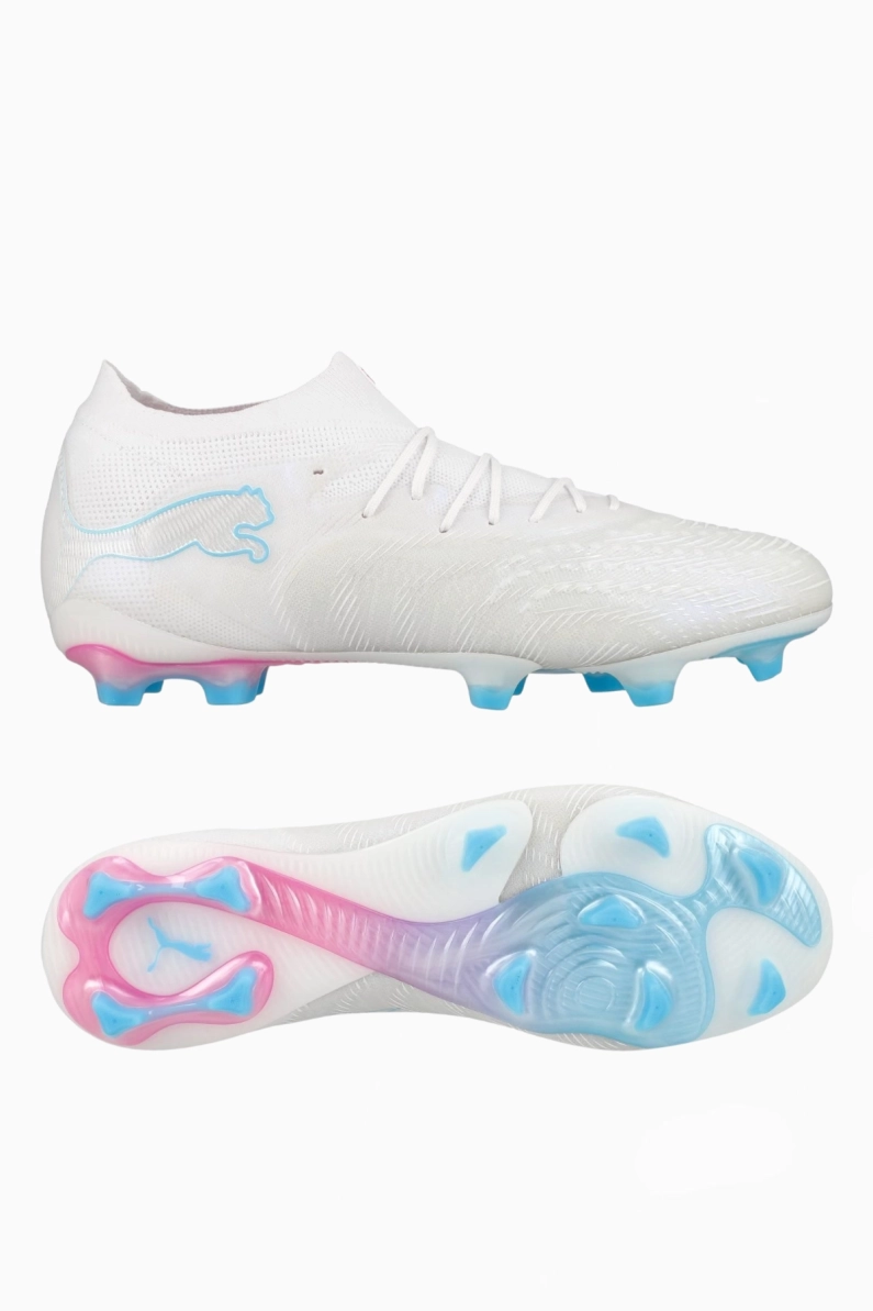 Ghete de fotbal Puma Future 9 Ultimate FG - Alb
