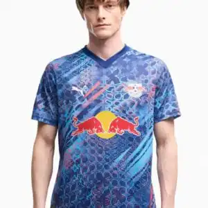 Tricou Puma RB Leipzig 26/27 Treilea Replica - Albastru (PSH-784055 03-P) Tricouri