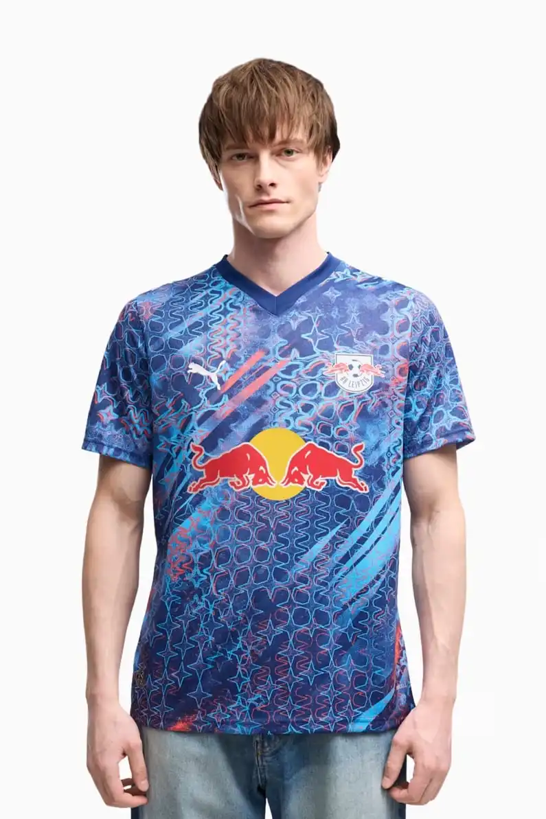 Tricou Puma RB Leipzig 26/27 Treilea Replica - Albastru (PSH-784055 03-P) Tricouri