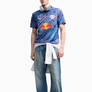 Tricou Puma RB Leipzig 26/27 Treilea Replica - Albastru (PSH-784055 03-P) Tricouri
