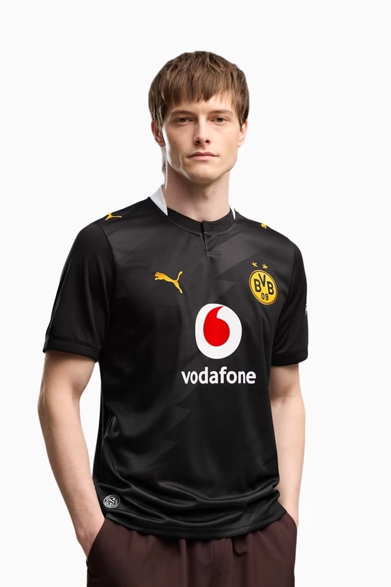 Tricou Puma Borussia Dortmund 26/27 Away Replica - Negru