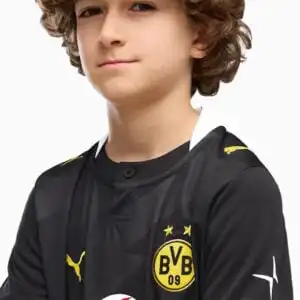 Tricou Puma Borussia Dortmund 26/27 Away Replica Junior - Negru (PSH-784102 18-P) Tricouri