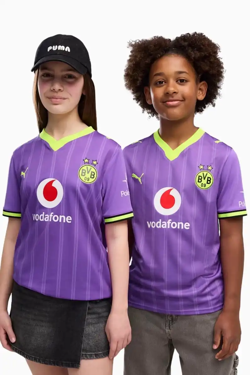 Tricou Puma Borussia Dortmund 26/27 Treilea Replica Junior - Violet (PSH-785666 17-P) Tricouri