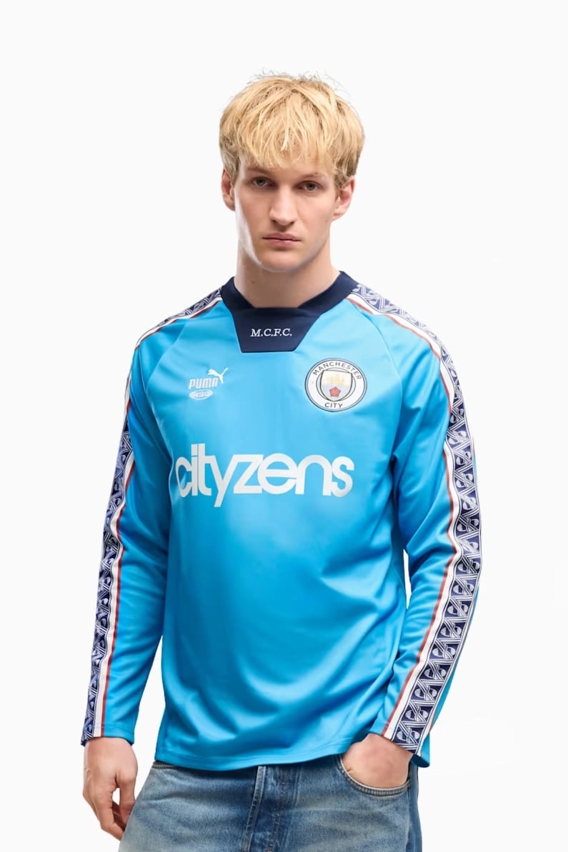 Tricou cu maneci lungi Puma Manchester City 26/27 KING - Albastru Deschis