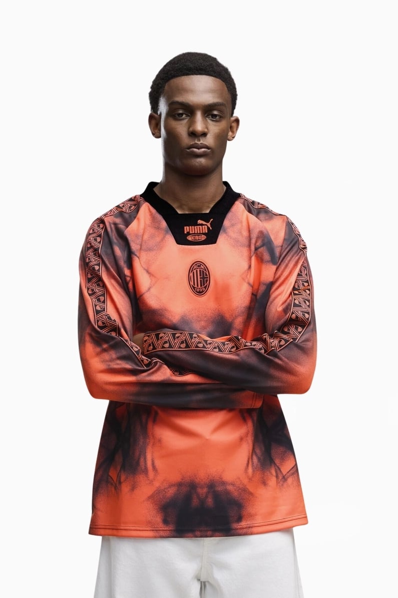 Tricou cu maneci lungi Puma AC Milan 26/27 KING - Portocale