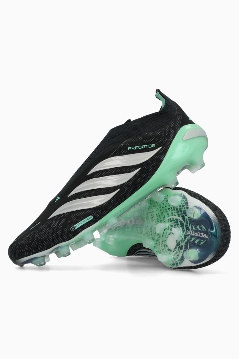 Ghete de fotbal adidas Predator Elite LL AG - Negru