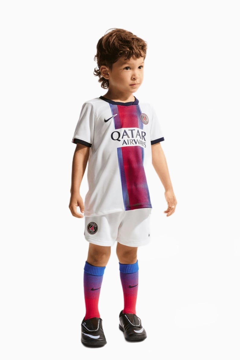 Set Nike PSG 26/27 Away Little Kids - Alb