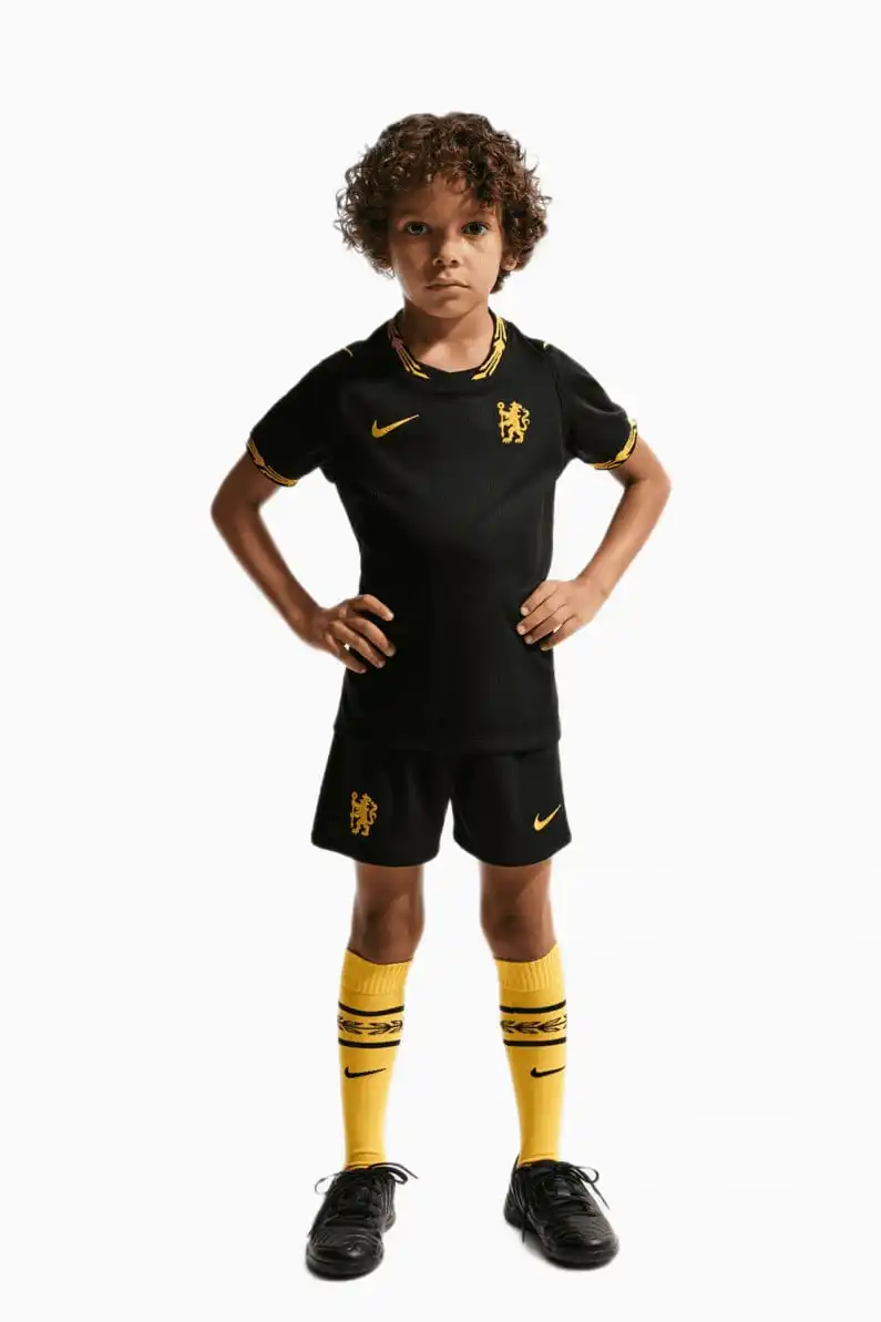 Set Nike Chelsea FC 26/27 Away Little Kids - Negru (PSH-II1662-011-P) Tricouri