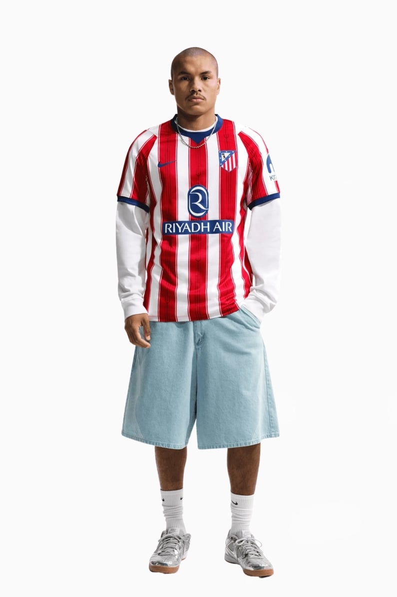 Tricou Nike Atletico Madrid 26/27 Home Stadium - Alb, Roșu