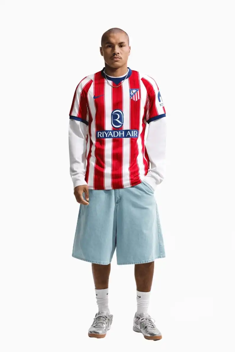 Tricou Nike Atletico Madrid 26/27 Home Stadium - Alb, Roșu (PSH-II1893-101-P) Tricouri