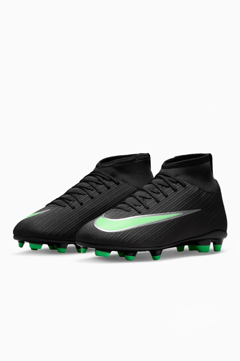 Ghete de fotbal Nike Zoom Mercurial Superfly 11 Club MG Junior - Negru