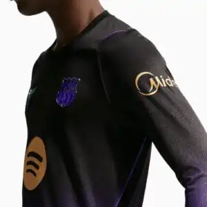 Tricou cu maneci lungi Nike FC Barcelona x Kobe 26/27 Away Stadium - Negru, Violet (PSH-IR0045-505-P) Tricouri