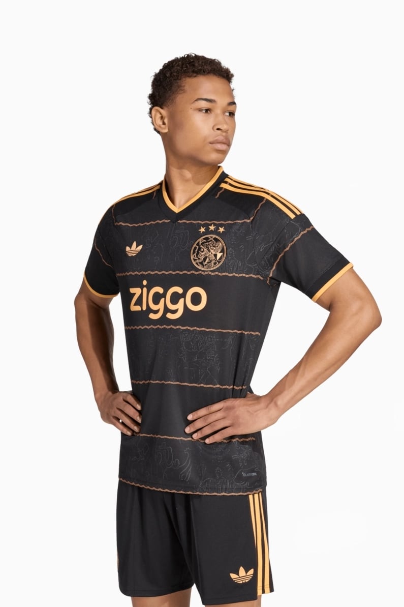 Tricou adidas Originals Ajax Amsterdam 26/27 Away Replica - Negru