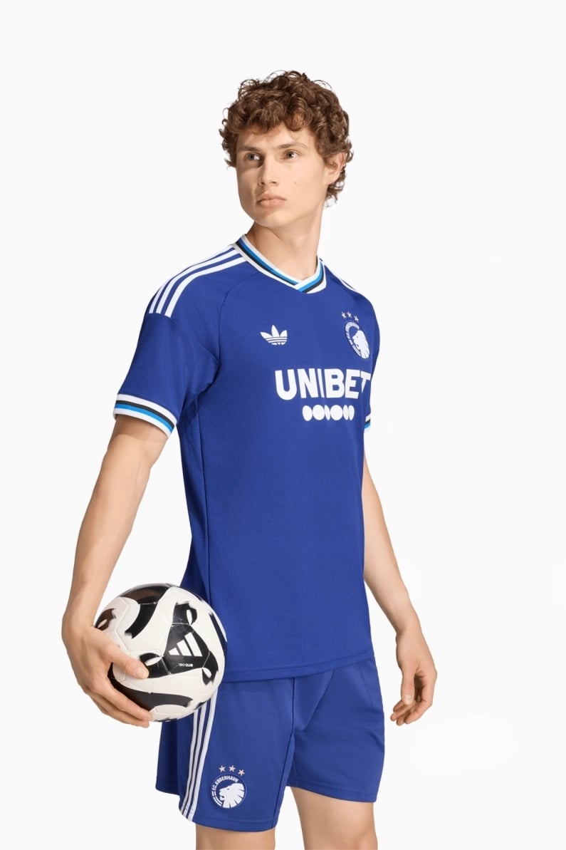 Tricou adidas Originals FC Copenhaga 26/27 Away Replica - Albastru