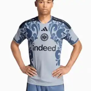Tricou adidas Eintracht Frankfurt 26/27 Treilea Replica - Gri (PSH-KB2000-P) Tricouri