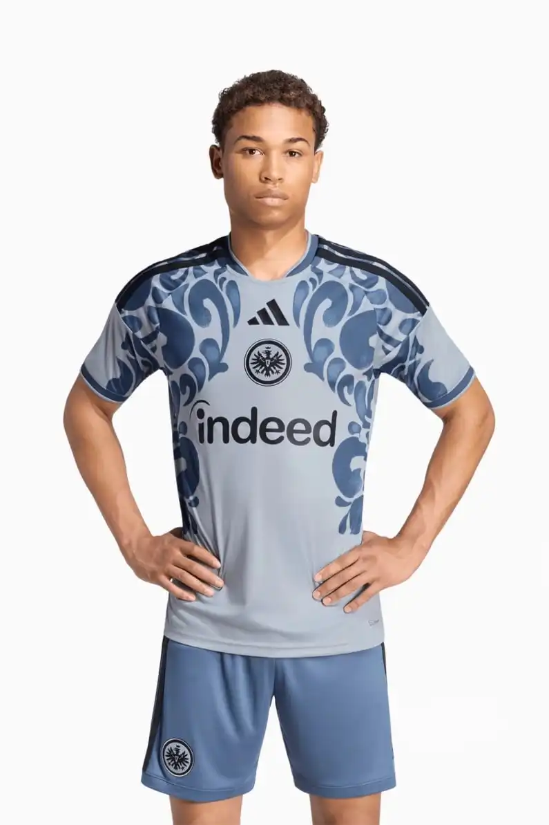 Tricou adidas Eintracht Frankfurt 26/27 Treilea Replica - Gri (PSH-KB2000-P) Tricouri