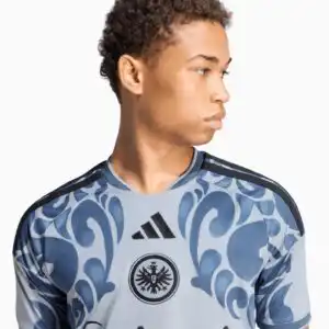 Tricou adidas Eintracht Frankfurt 26/27 Treilea Replica - Gri (PSH-KB2000-P) Tricouri