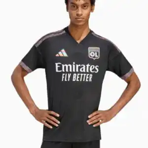 Tricou adidas Olympique Lyon 26/27 Treilea Replica - Negru (PSH-KC2313-P) Tricouri