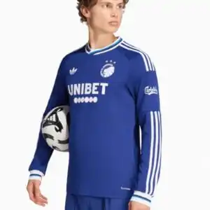 Tricou cu maneci lungi adidas Originals FC Copenhaga 26/27 Away Replica - Albastru (PSH-KE8357-P) Tricouri