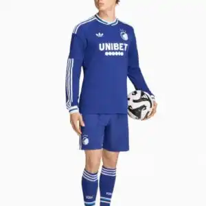 Tricou cu maneci lungi adidas Originals FC Copenhaga 26/27 Away Replica - Albastru (PSH-KE8357-P) Tricouri