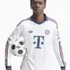 Tricou cu maneci lungi adidas Originals FC Bayern 26/27 Away Authentic - Alb (PSH-KE8583-P) Tricouri
